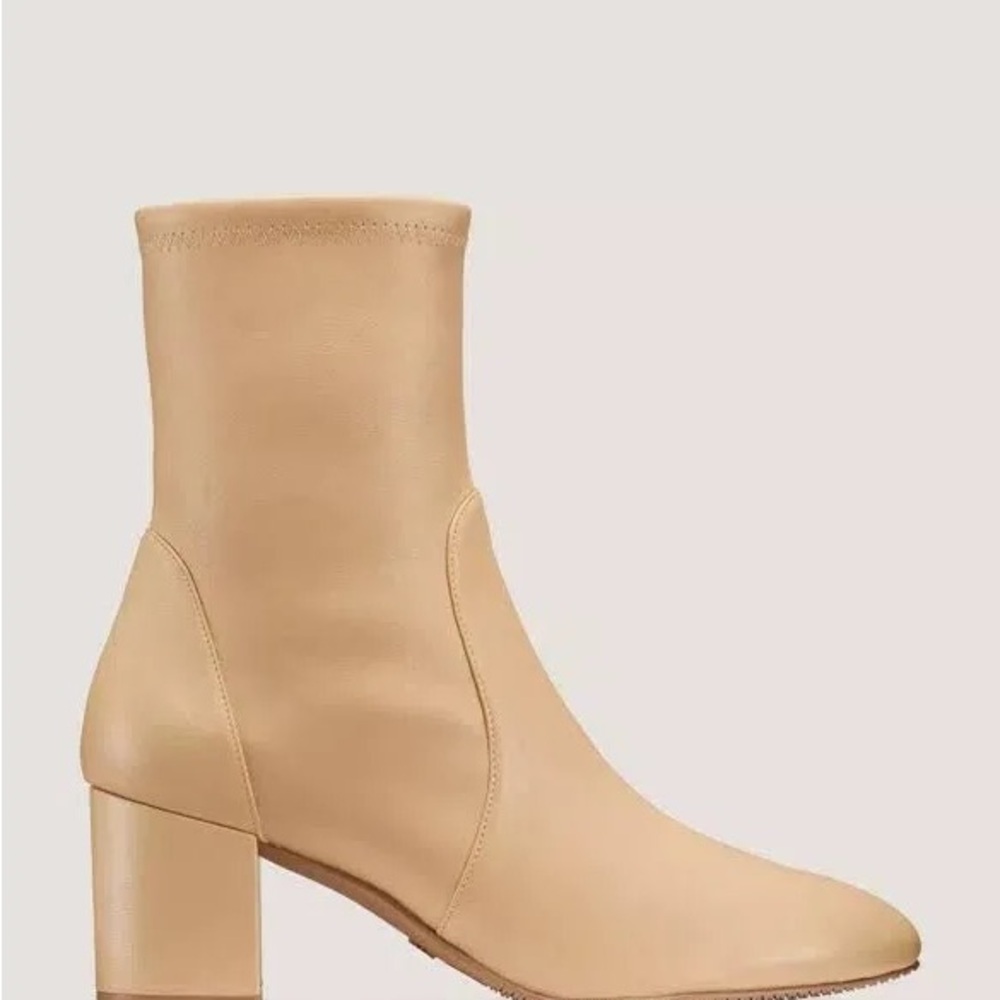 Stuart Weitzman Yuliana Adobe 60mm Ankle Booties with Sleek Design